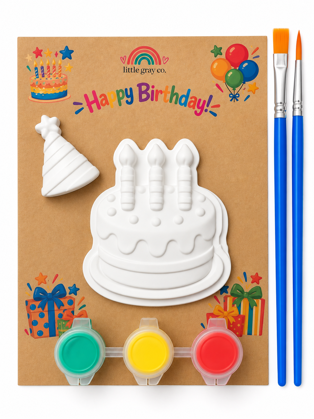 Happy Birthday – Cake & Party Hat