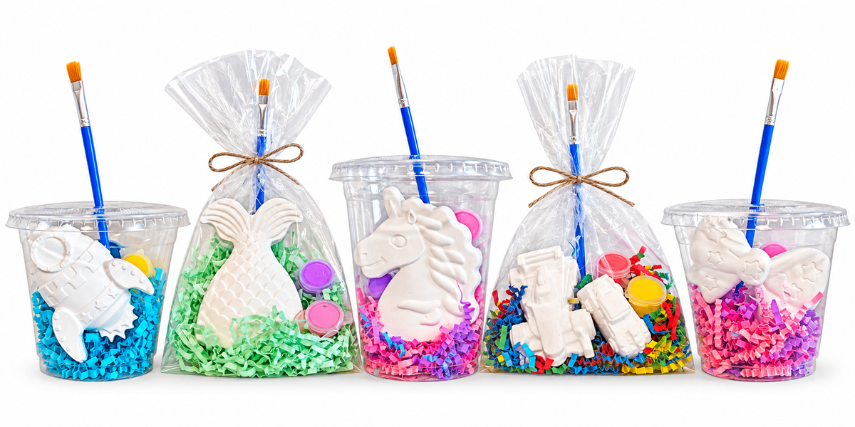 Little Gray Co. plaster paint kits for bulk orders and party favors
